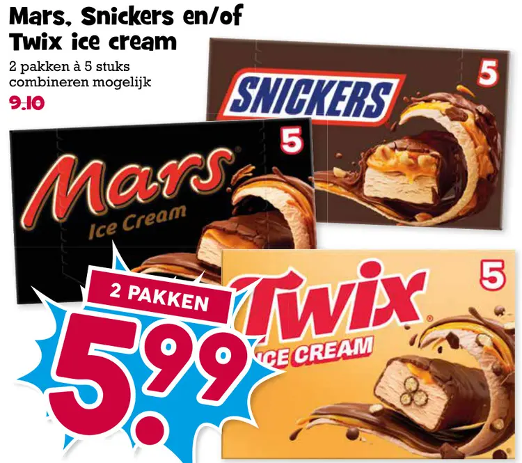 Aanbieding: Ice cream
