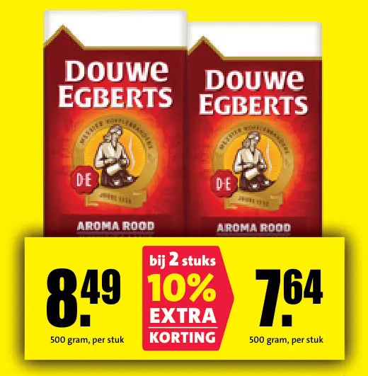 Aanbieding: Douwe Egberts Aroma Rood