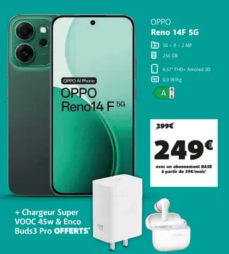 Offre: OPPO Reno 14F 5G