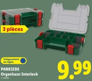 Offre: Organiseur Interlock