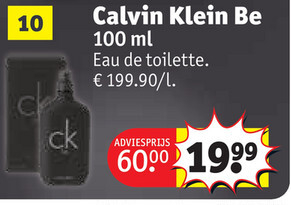 Aanbieding: Calvin Klein Be Eau de toilette