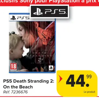 Offre: PS5 Death Stranding 2: On the Beach