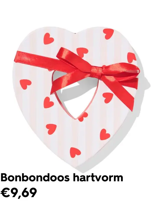 Promotie: Bonbondoos hartvorm