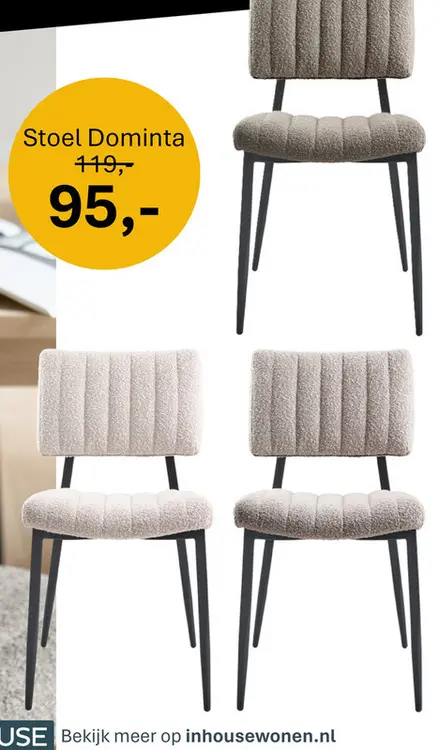 Aanbieding: Stoel Dominta