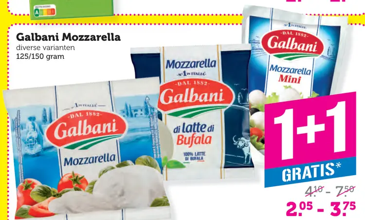 Aanbieding: Mozzarella