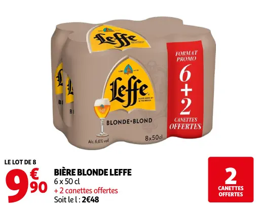 Promotie: Bière blonde