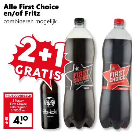 Aanbieding: First Choice en/of Fritz