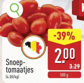 Promotie: Snoep-tomaatjes