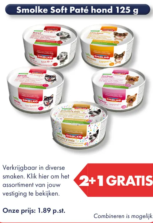 Aanbieding: Soft Paté hond