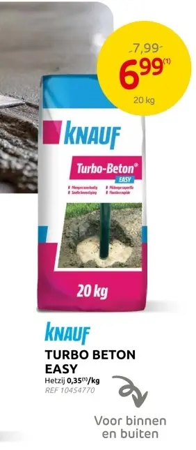 Promotie: Turbo beton easy