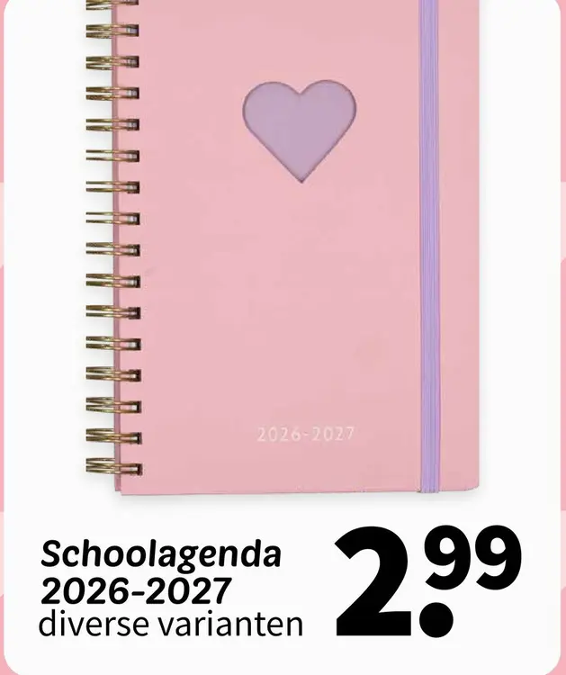 Promotie: Schoolagenda