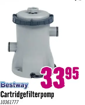 Aanbieding: BESTWAY Cartridge filterpomp 1,2 m³/u