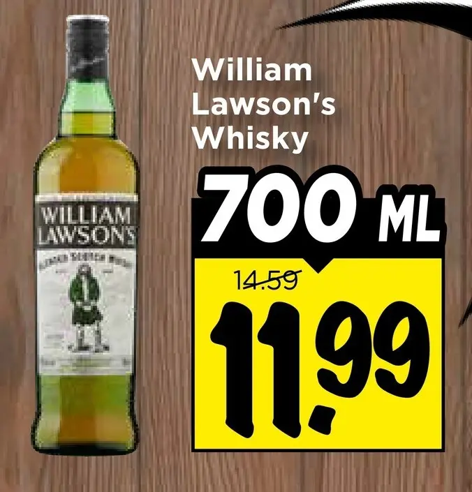 Aanbieding: William Lawson's Whisky