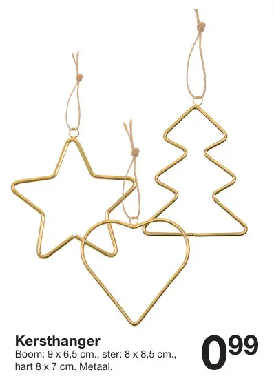 Aanbieding: Kersthanger
