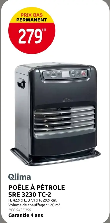 Offre: Poêle à pétrole sre 3230 tc-2