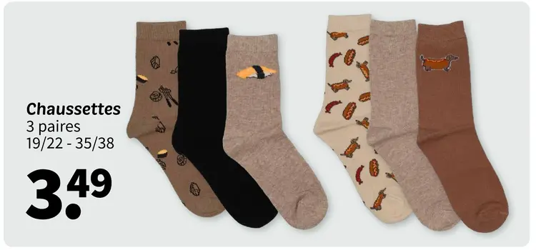 Offre: Chaussettes