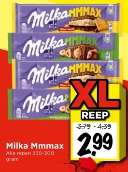 Aanbieding: Milka Mmmmax