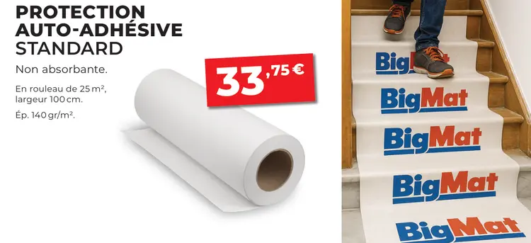 Offre: Protection auto-adhésive standard