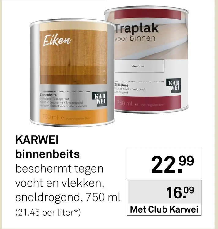 Aanbieding: KARWEI binnenbeits