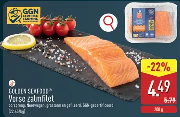 Aanbieding: Verse zalmfilet