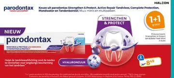 Aanbieding: Strengthen & Protect tandpasta Fresh Mint