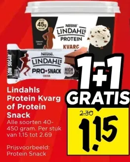 Lindahls Protein Kvarg of Protein Snack