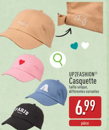 Offre: Casquette