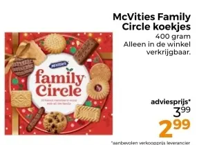 Aanbieding: Family Circle koekjes
