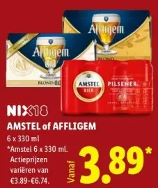 Aanbieding: AMSTEL of AFFLIGEM