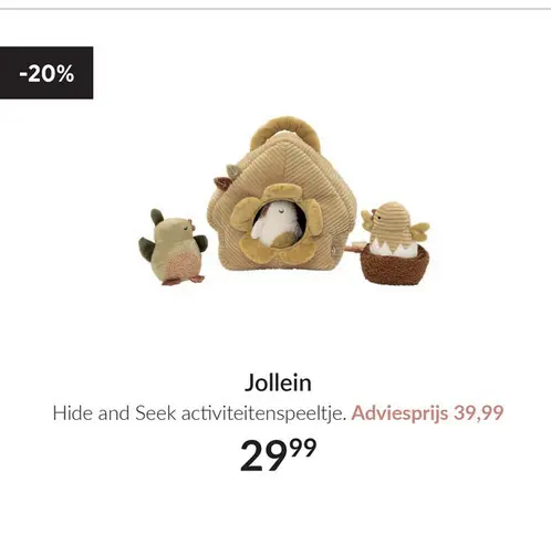 Aanbieding: Hide and Seek activiteitenspeeltje