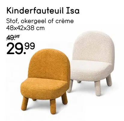 Aanbieding: Kinderfauteuil Isa