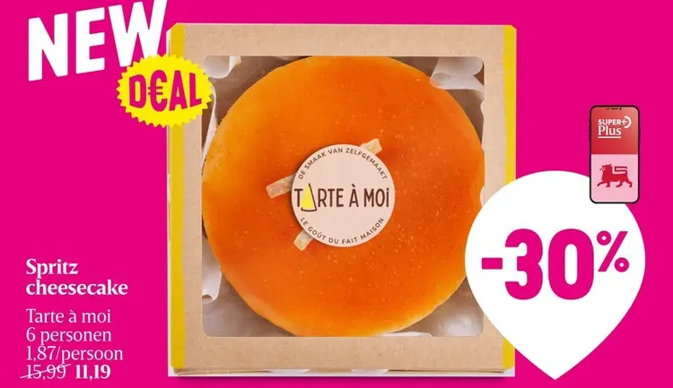 Promotie: Spritz cheesecake
