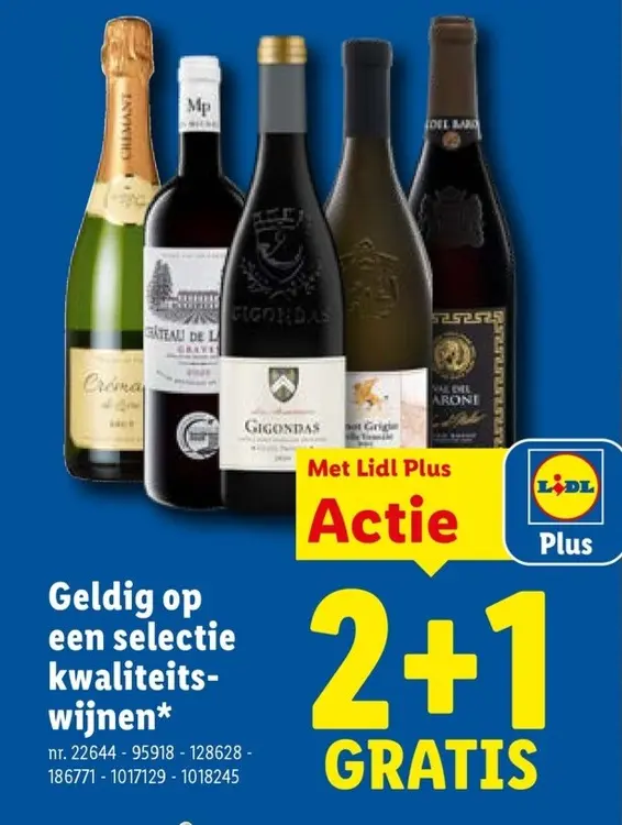 Promotie: Selectie kwaliteitswijnen