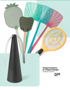 Aanbieding: Vliegenmeppers of vliegenverjager