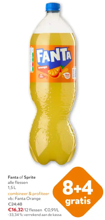 Promotie: Fanta of Sprite