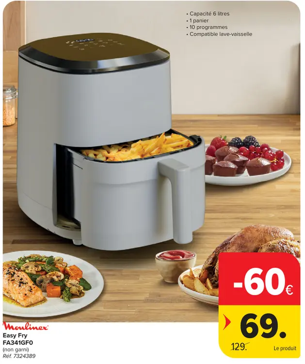 Offre: Easy Fry FA341GF0