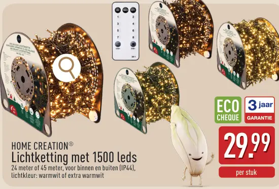 Aanbieding: Lichtketting met 1500 leds