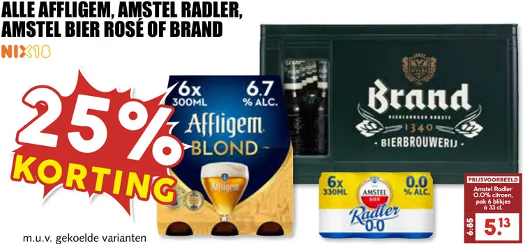 Aanbieding: Bier