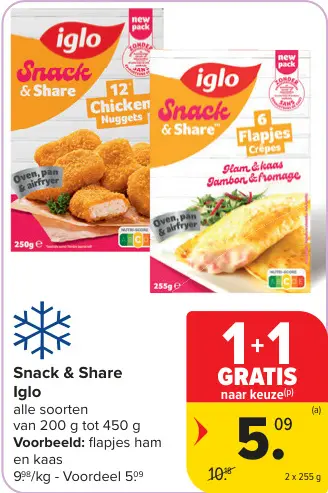 Promotie: Snack & Share