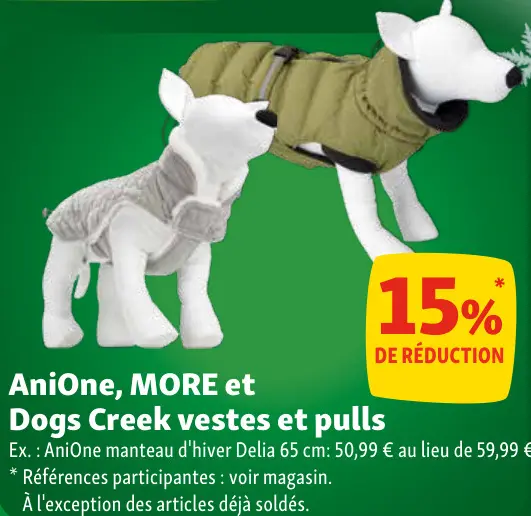 Offre: Vestes et pulls