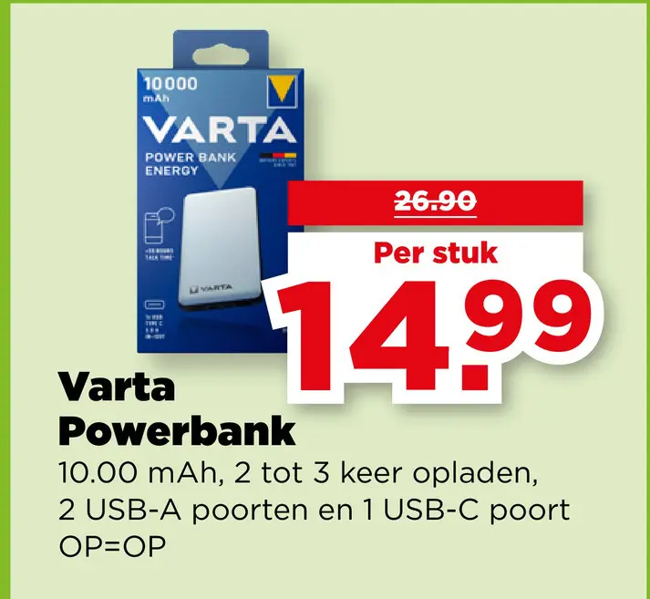 Aanbieding: Powerbank