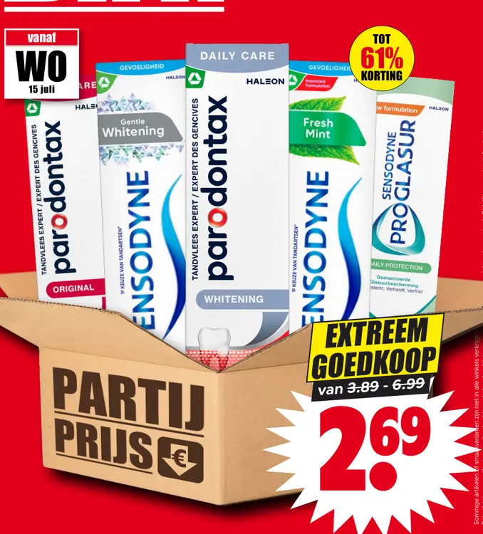 Aanbieding: Tandpasta