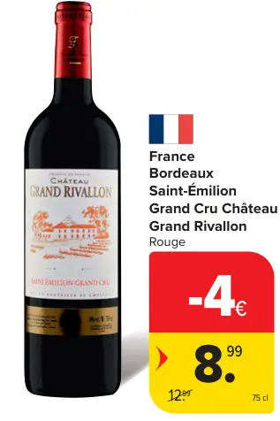 Offre: Grand Cru Château Grand Rivallon Rouge