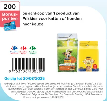 Aanbieding: Friskies voor katten of honden