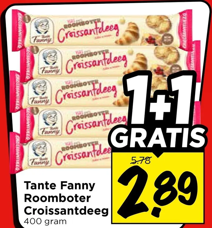 Aanbieding: Roomboter Croissantdeeg