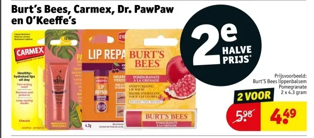 Aanbieding: Lippenbalsem Pomegranate