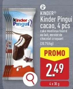 Offre: Kinder Pingui cacao