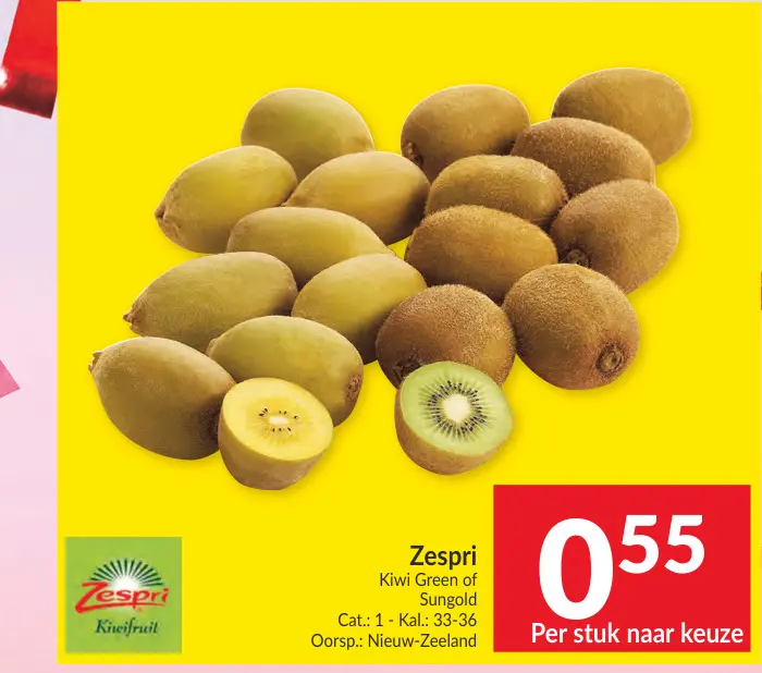 Promotie: Kiwi Green of Sungold