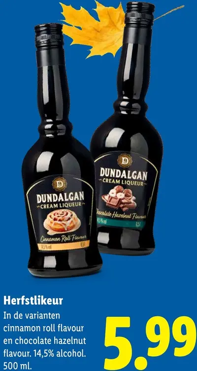 Aanbieding: Dundalgan Herfstlikeur
