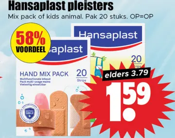 Aanbieding: Hansaplast pleisters